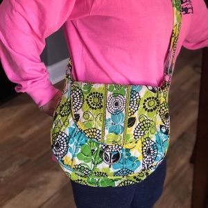 Vera Bradley Lime’s Up Large Crossbody Purse
